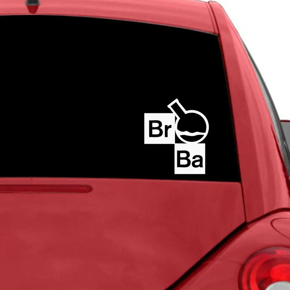 Breaking Bad Flask Car Decal Sports Workout Table Tennis Racket Vinyl Mural For Body Rear Windshield Art Stickers FA043 | Автомобили и
