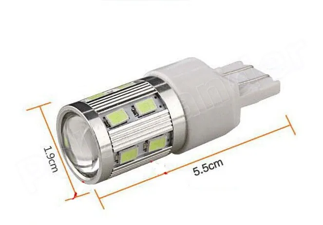 2PCS 3W LED Brake Bulbs Car T20 5630 16SMD Aluminum Case Rear Light reverse turn signal external source hot sale | Автомобили и