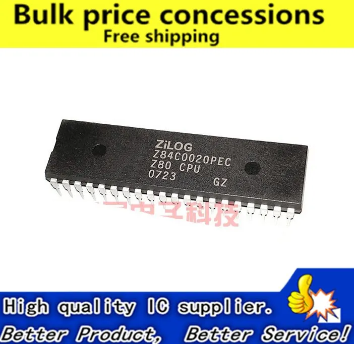 Центральный процессор Z84C0020PEC Z84C0020 NMOS CMOS ЦП DIP-40 (5 шт./лот) | Электроника