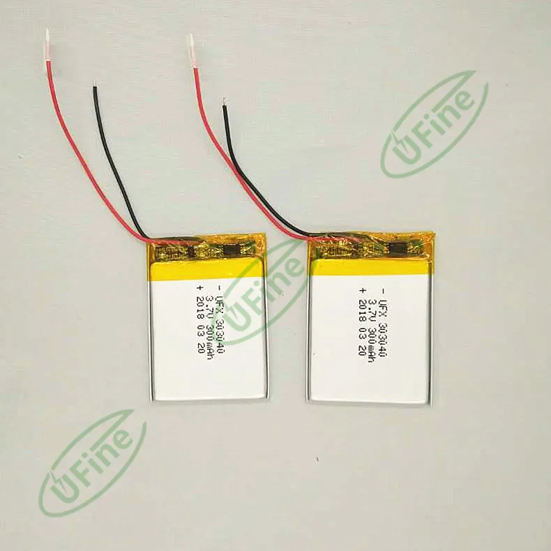 Полимерная литиевая батарея 303040 (300 mAh) 3 7 V умная мебель bluetooth гарнитура. Смарт