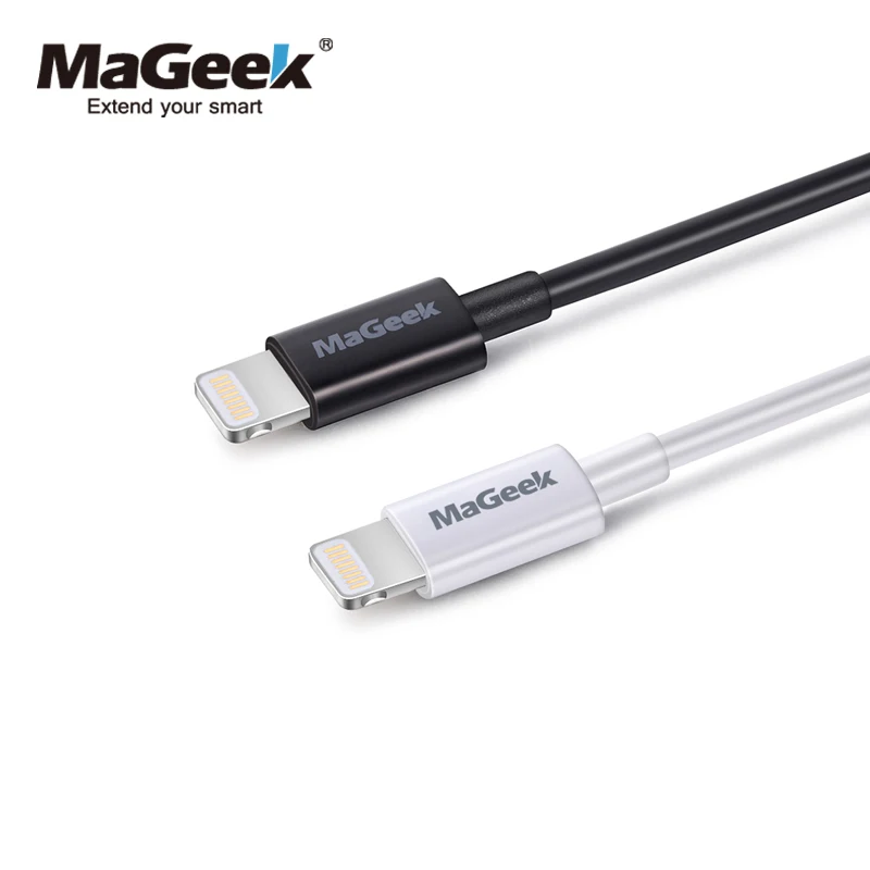 MaGeek 1 0 м/фута фотокабели MFi Lightning к USB-кабелю для iPhone 6 6s Φ iPad 4 mini Air 2 iOS 8 9 10 | Мобильные