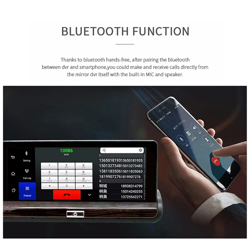 HYT H600 3 г 7 дюймов Видеорегистраторы для автомобилей тире камеры GPS рекордер Android 5.0