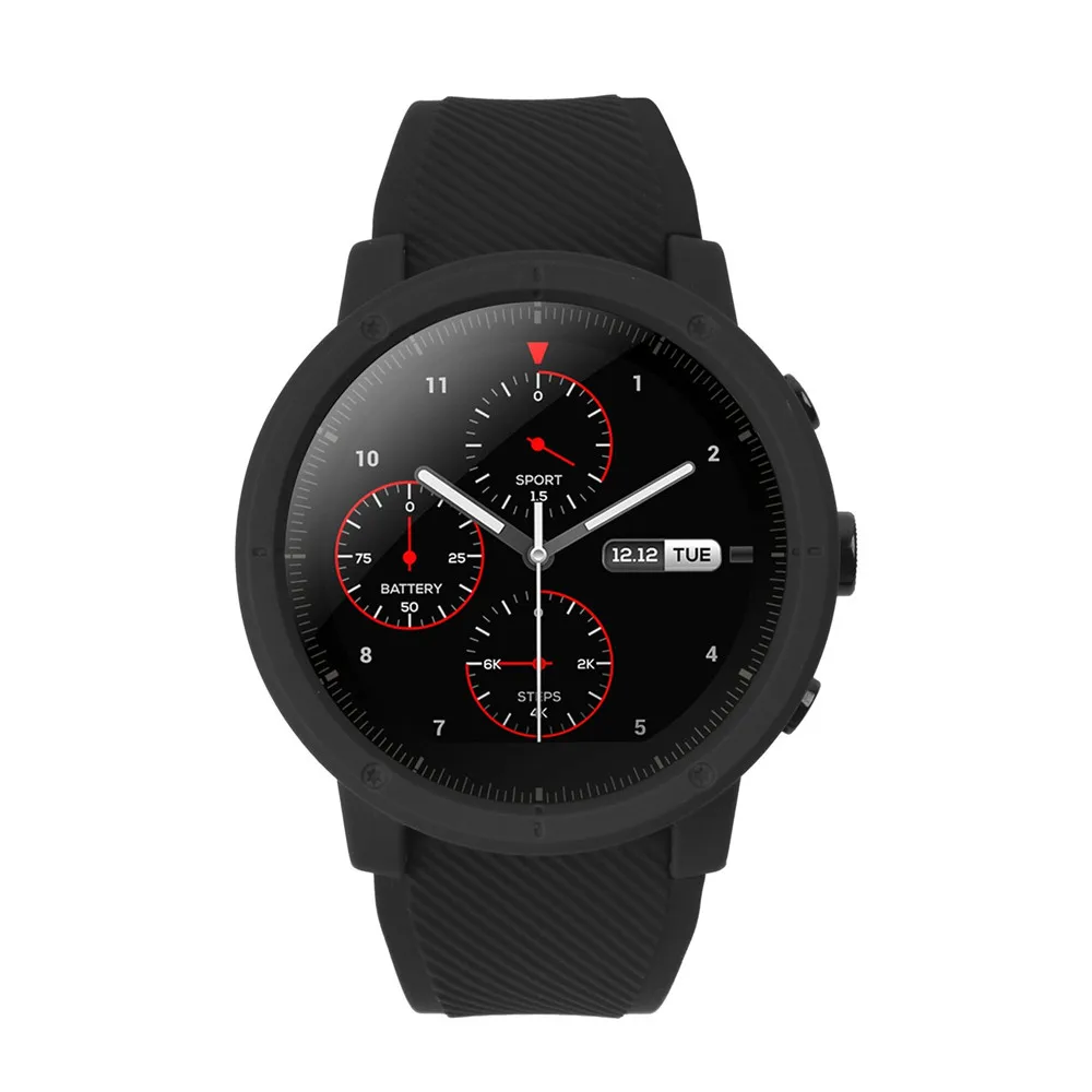 Защитный чехол для часов Xiaomi Huami Amazfit 2 Stratos с защитой от царапин чехол для ПК Huami Amazfit Stratos 2 S Рамка чехол-бампер
