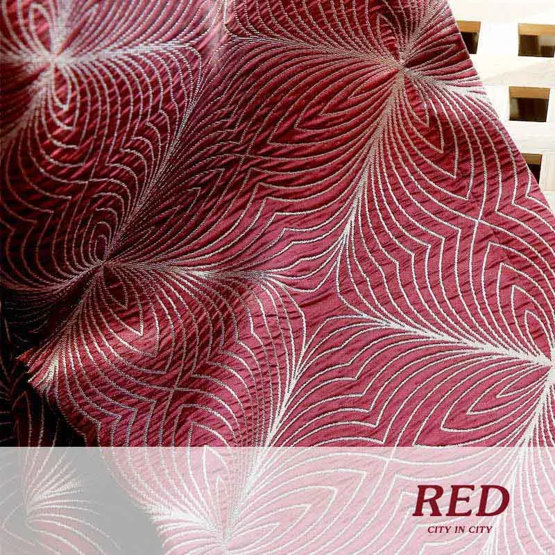 red Наволочка для подушки, жаккардовый Чехол Подушка российского производства, декоративная наволочка для дивана, кровати, автокресла, 45x45, 50x50, готовые - Цвет: red