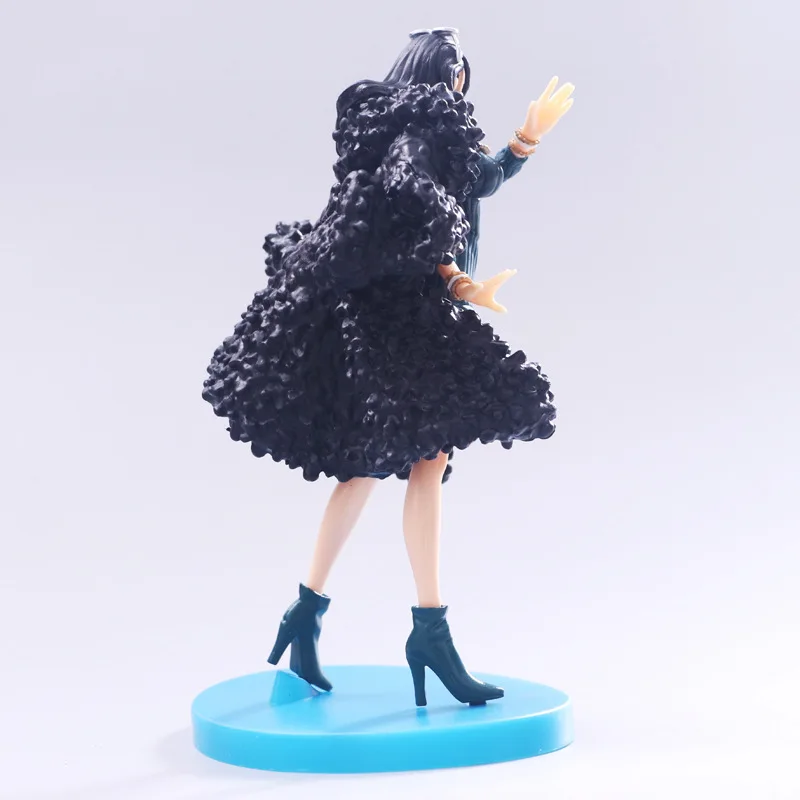 Аниме One Piece Nico Robin 20th Anniversary Blue Clothes Ver. ПВХ Фигурки Модель игрушки кукла 18