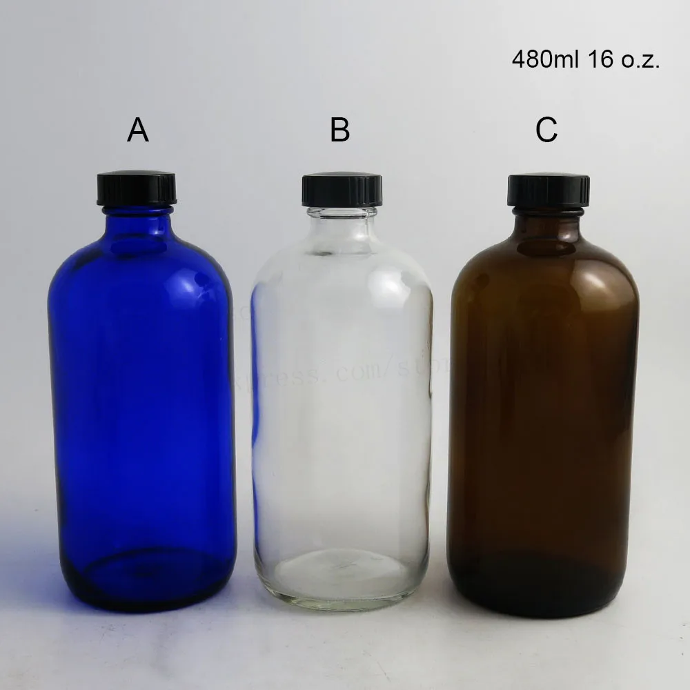Одежда высшего качества 2 x отделения для больших 480 мл cc 8 oz синий прозрачный