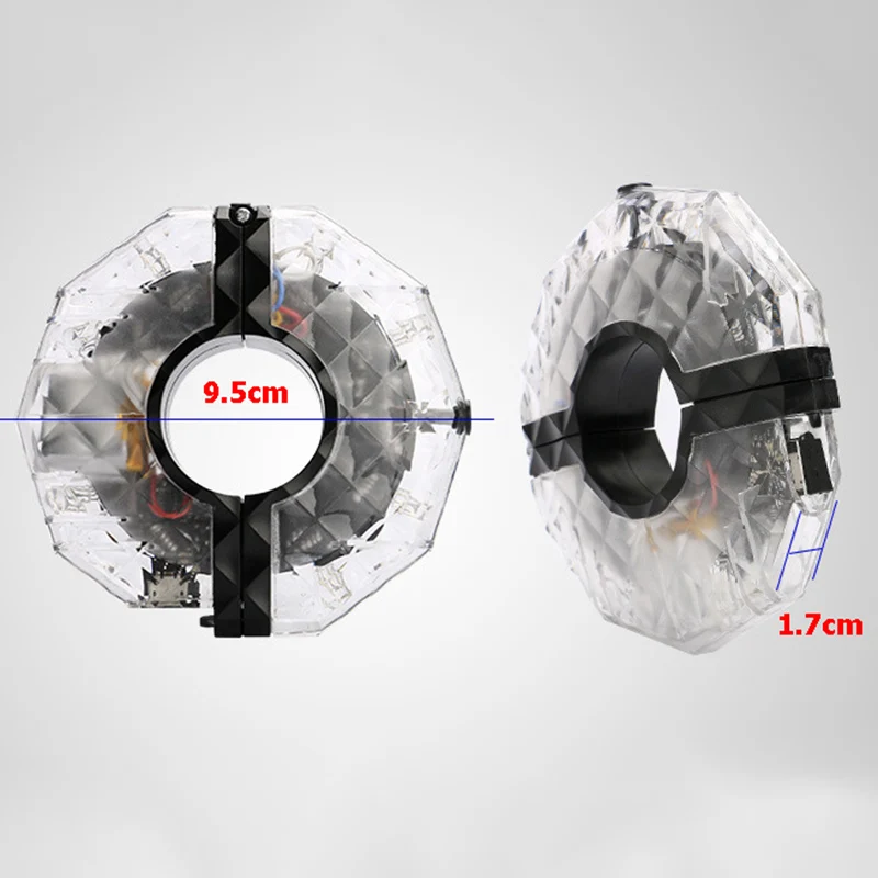 

Bicycle Light Waterproof MTB Road Bike Hubs Lights USB Charging Front Rear Spoke Wheel Decoration Safety Cycling Lamp LT0110