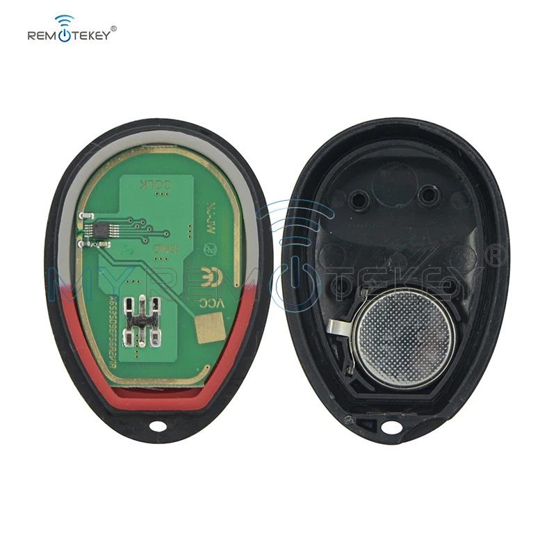 Remtekey 2 шт. брелок L2C0007T 2 кнопки с паникой для Chevrolet Colorado Venture GMC Canyon Hummer H3 Pontiac Монтана Автомобильный ключ