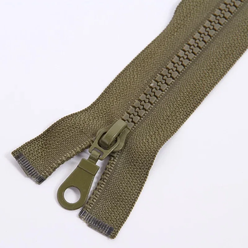 Молния из смолы ярких цветов #5 молния с двойным разрезом для одежды пальто 80 см