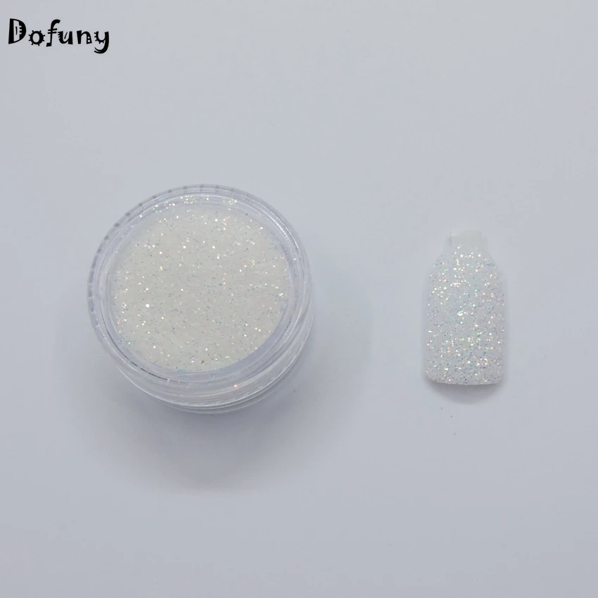 Голографическая вспышка блестящая в УФ свете пудра пылеуловитель блестки для