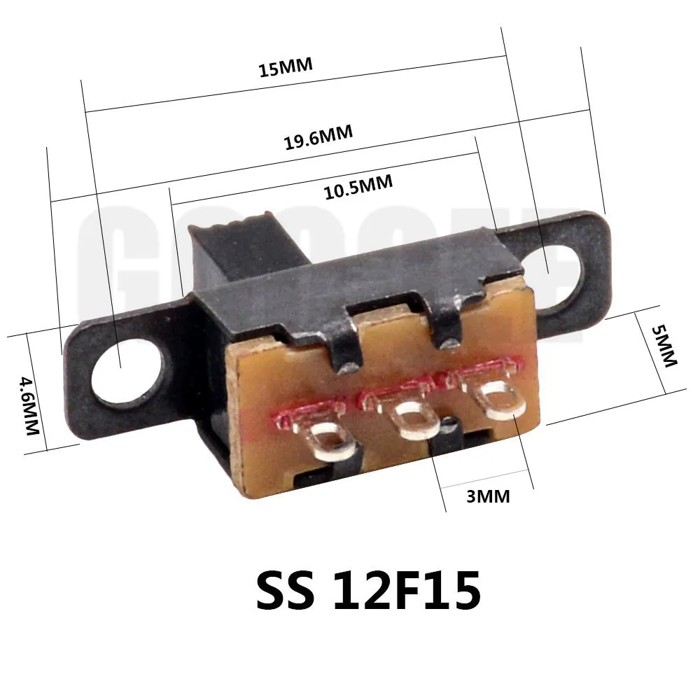 Переключатель слайдов SS 12D00 5 шт. полоса колебаний переключения передач 2/3 файлов