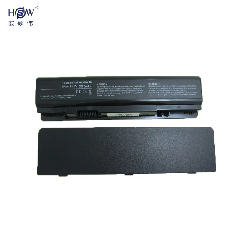 HSW 5200 мАч Сменный аккумулятор для ноутбука F287F R988H F287H F286H Dell Inspiron 1410 Vostro A840 A860 1014 1015
