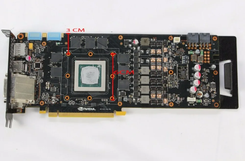 Bykski полностью закрывающий водный блок для NVIDIA GTX980 Общественная версия/Inno3D / ICHILL