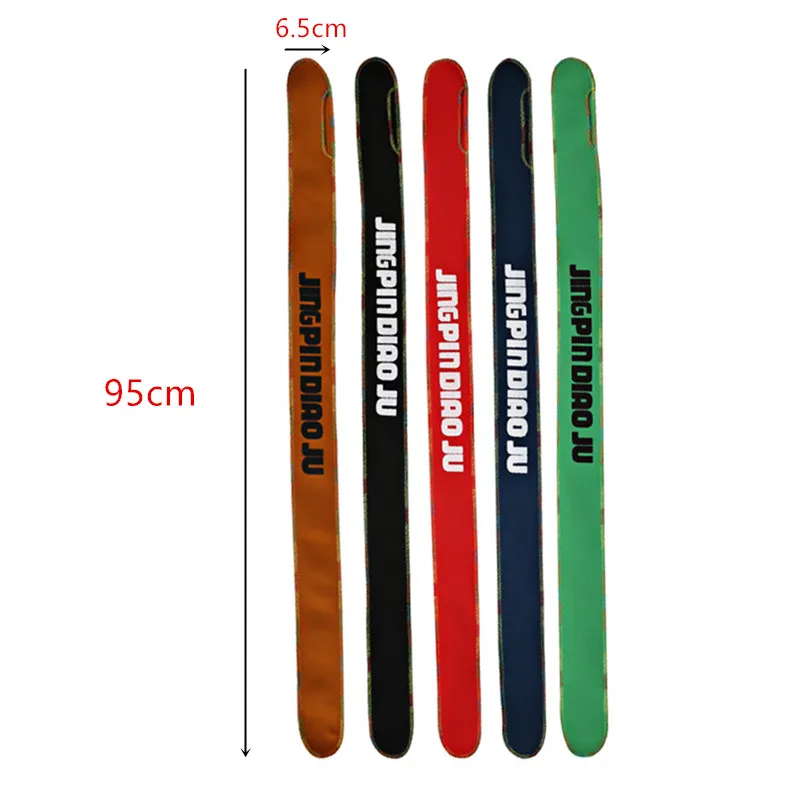 High Elastic Fishing Rod Protection Bag Fish Bag Rod Telescopic Pole Bag Cover Multicolor Rope Bags