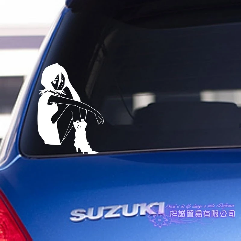 BLEACH Wall Sticker Anime Decal Fans Vinyl Stickers Decor Home Decorative Kuchiki Rukia Car | Дом и сад