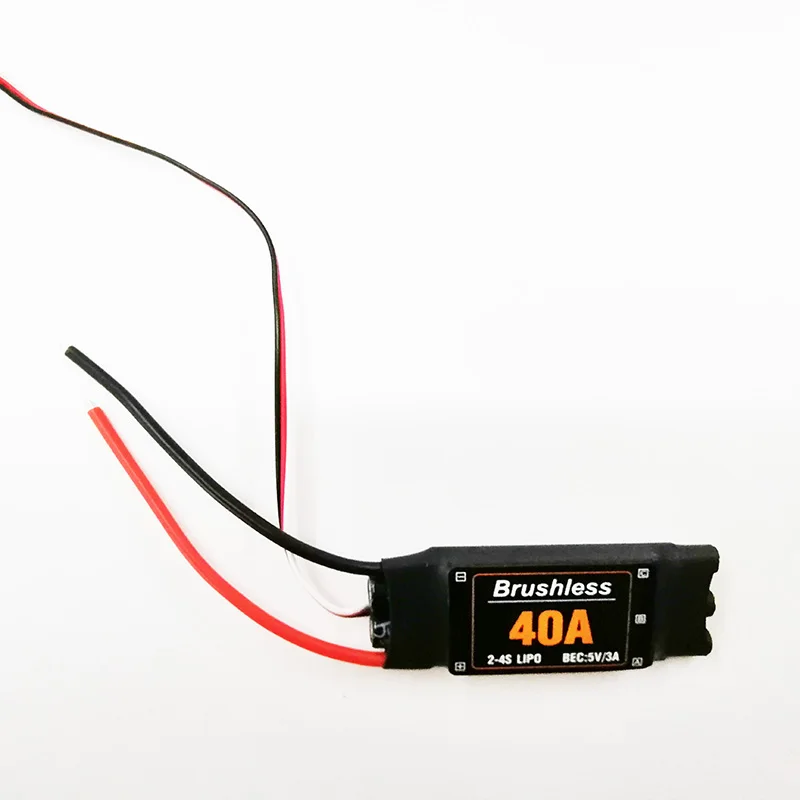 40A контроллер скорости ESC с UBEC для RC FPV квадрокоптера Самолет Вертолет короткая