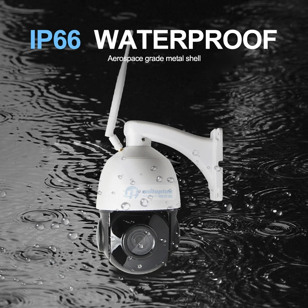 PTZ скоростной купол 1080 P wifi ip камера наружная Водонепроницаемая 4X 18X зум