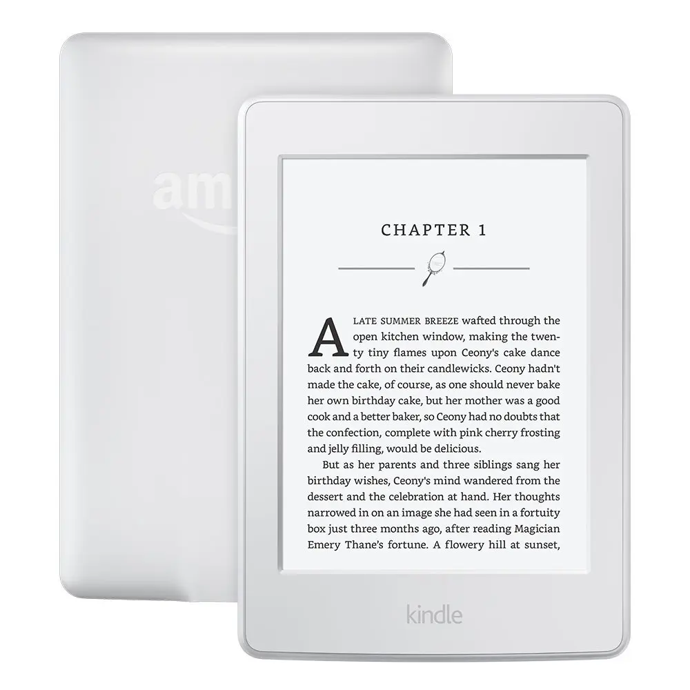 Kindle Paperwhite электронная читалка поколения-7th " с высоким уровнем Разрешение Дисплей(300 ppi) со встроенным светильник, Wi-Fi
