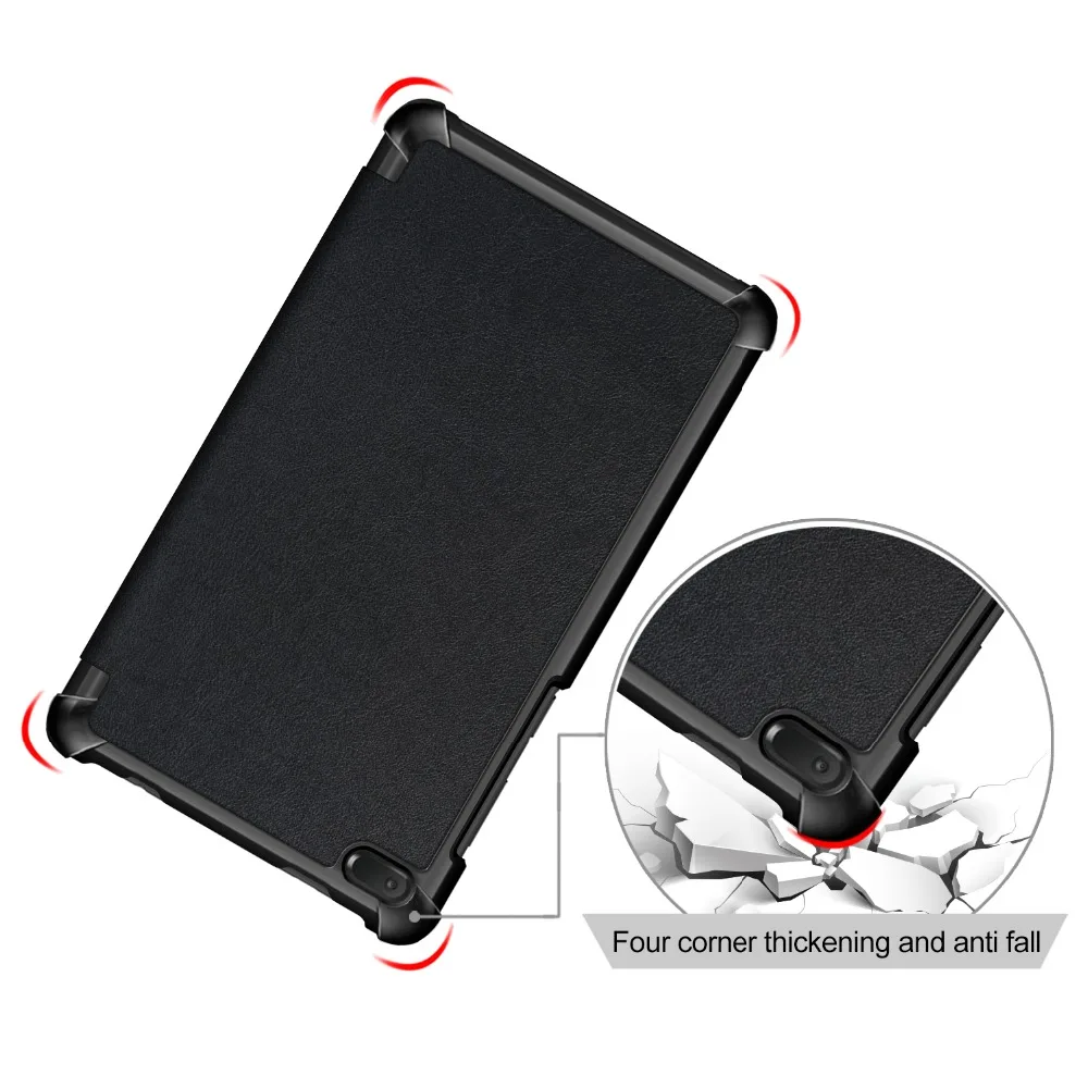 TB-7104F кожаный чехол с откидной крышкой и принтом для Lenovo Tab E7 7 0 '⟊pa Fundas задней