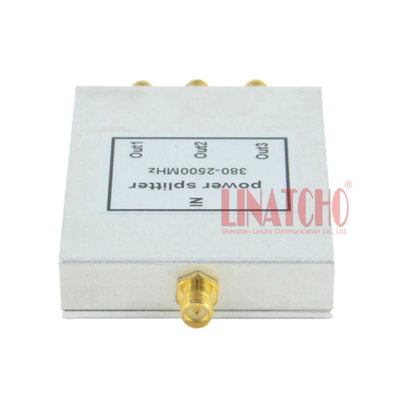 3 Ways 380-2500MHz SMA female connector Micro strip 2G 3G wifi antenna power splitter