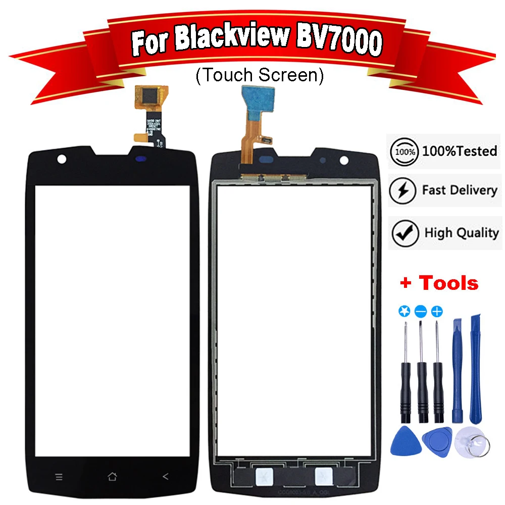5 0 дюймовый сенсорный экран для Blackview BV7000 дигитайзер 100% протестированный