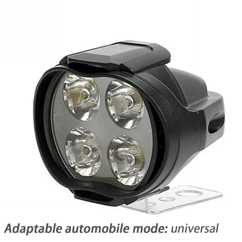 4 Led Автомобильная передняя фара пластиковая модная Передняя аксессуары светодиодный светильник для мотоцикла вспомогательный Тюнинг автомобиля универсальный