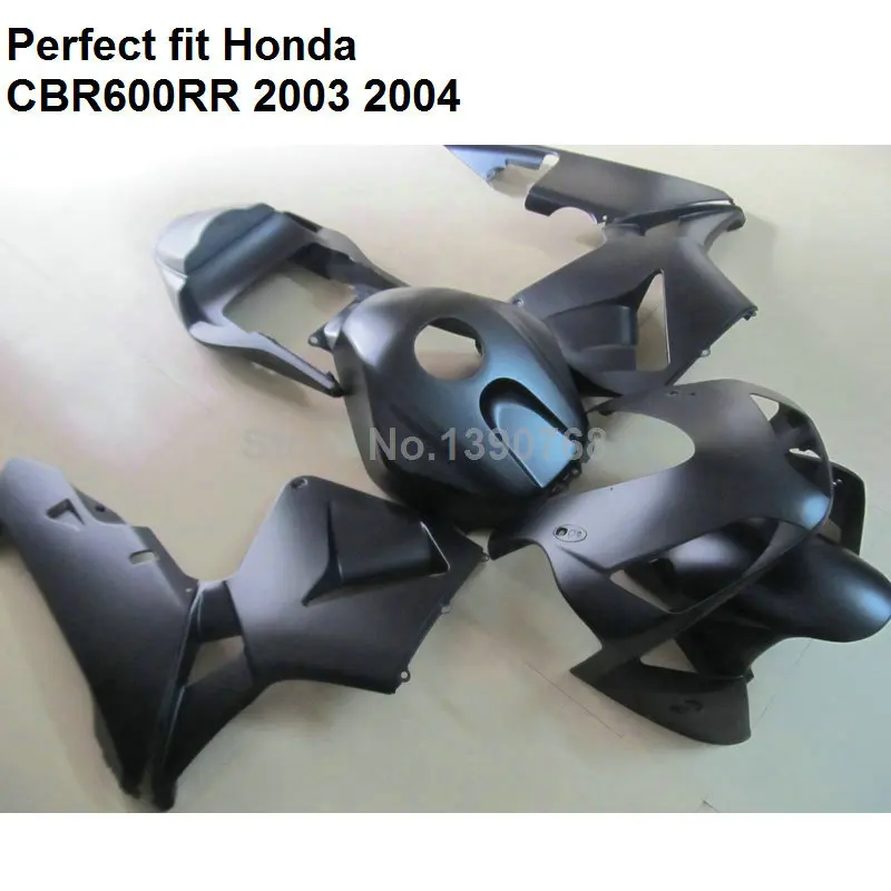 Литье под давлением обтекатель для Honda Метта черный CBR600RR 2003 2004 обтекатели