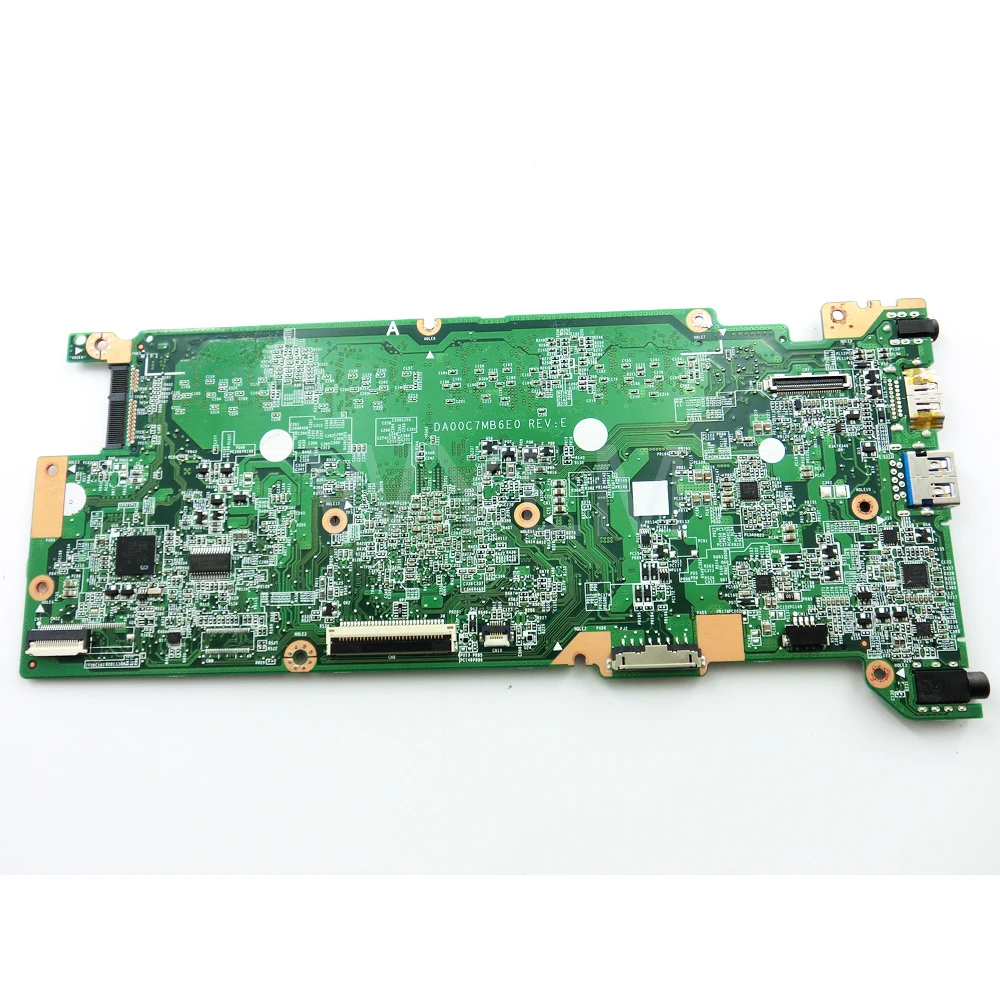 C200MA N2830 CPU 2GB RAM материнская плата DA00C7MB6E0 REV:E для ASUS C200M ноутбука 90NB05M0 R01000 100%