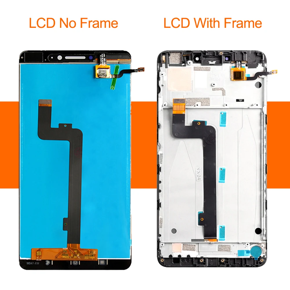 6 44 &quotЖК дисплей для XIAOMI MI MAX 2 LCD сенсорный экран Max2 Mi Max ЖК дигитайзер с рамкой