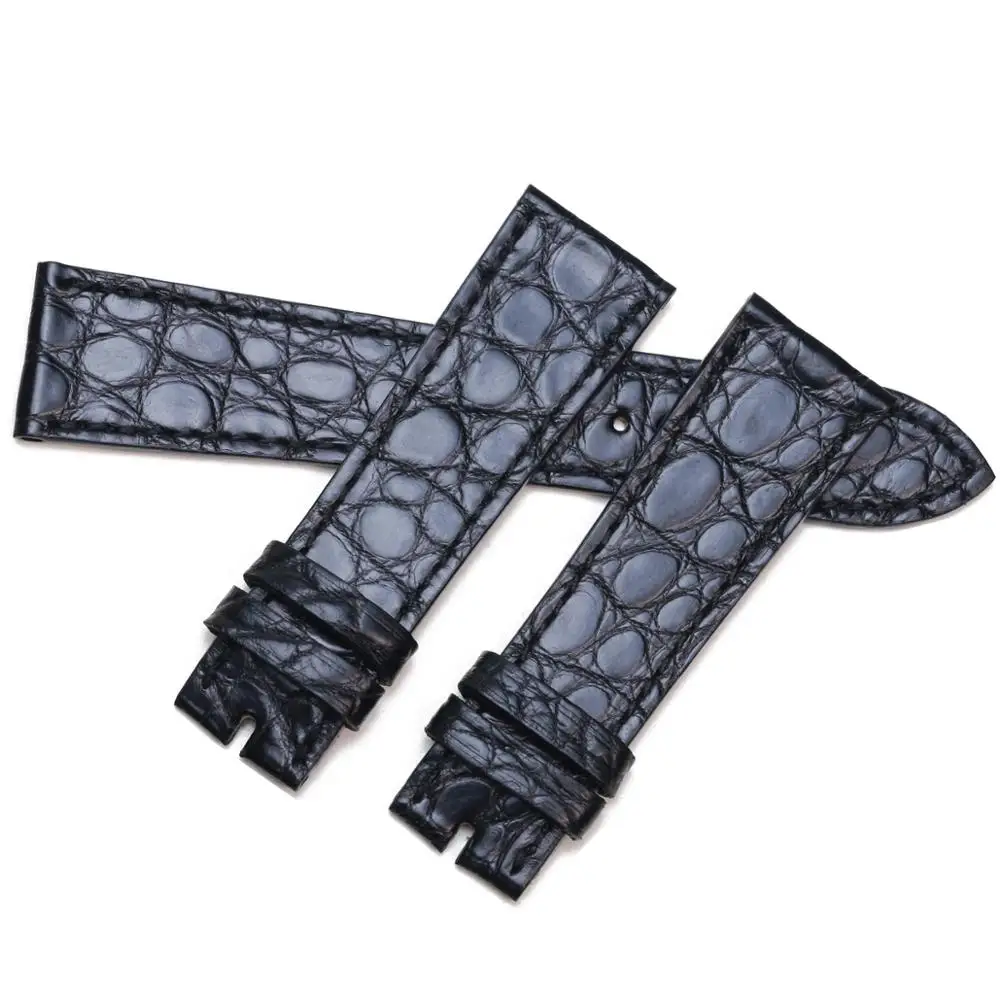PESNO Suitablf для Hermes Arceau AR7.710.220 AR4.910.330 кожа аллигатора часы Strp мужские часы аксессуары