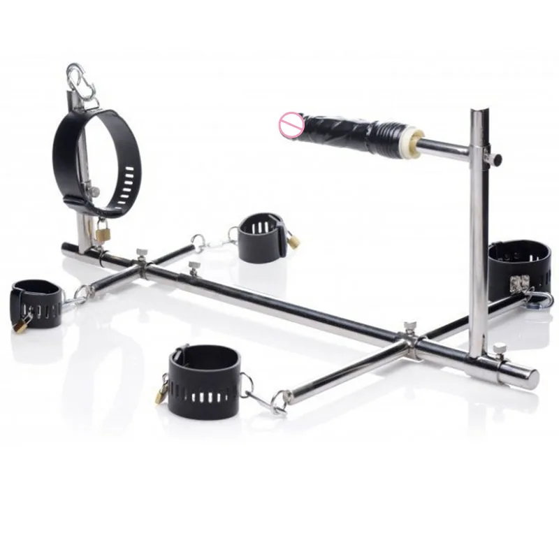 Секс-игры для взрослых бондаж фиксаторы БДСМ пытки фаллоимитатор кожаные