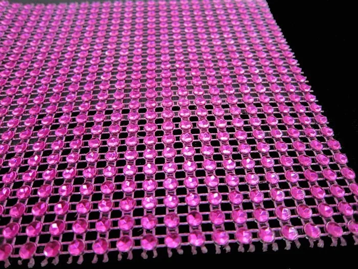 2015 Бесплатная доставка ярко-розовый 24 строк пластиковые сетки украшения торта