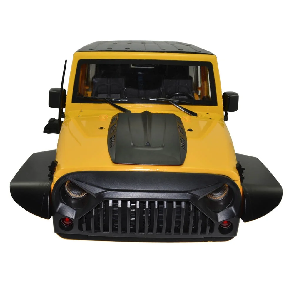 Радиоуправляемая пластиковая крышка двигателя для осевого SCX10 D90 Jeep Wrangler Rubicon