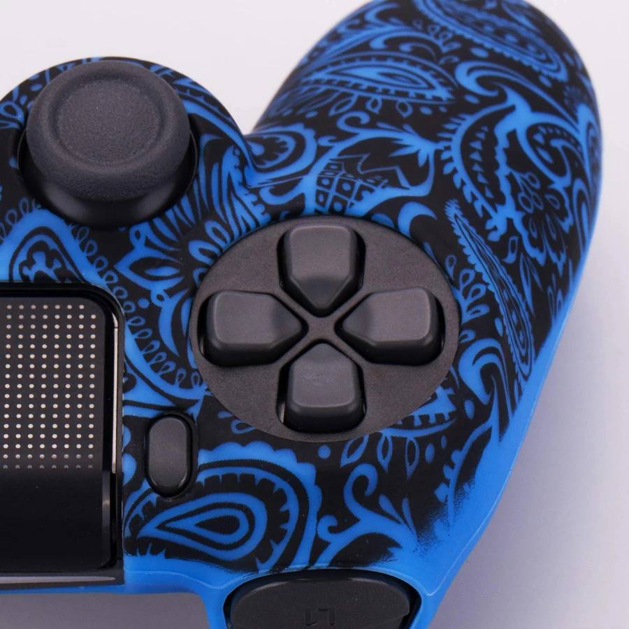 Тату шаблон PS4 контроллер силиконовый чехол Play Station 4 Чехол для джойстика кожи