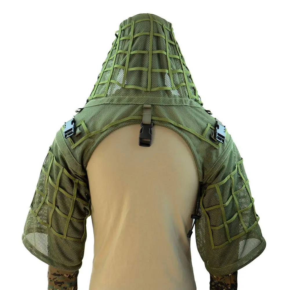 Сетчатая нейлоновая основа для костюмов Ghillie супердышащая и легкая снайпера