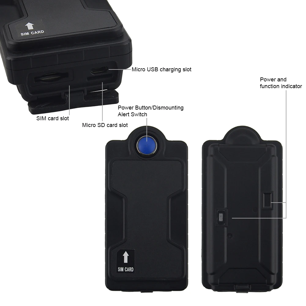 GSM диктофон Q805 с sim картой 32G слоты для sd карт 5000 мА · ч долгое время работы