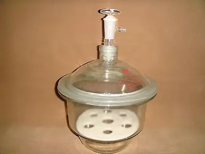 210 мм лабораторные стеклянные вакуумные осушители jar dessicator сушилка очень тяжелые