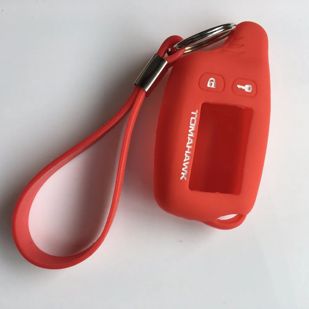 TW9010 TW9020 TW9030 ЖК силиконовый чехол + брелок для Tomahawk защита от взлома пульт