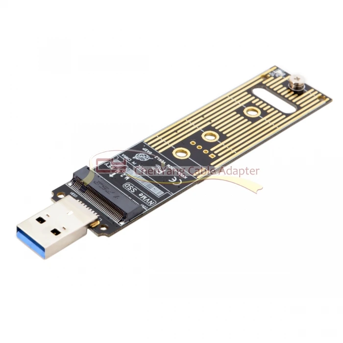 Nvme M-key M.2 NGFF SSD Внешний PCBA к USB 3,0 Conveter адаптер карты памяти флэш-диски типа