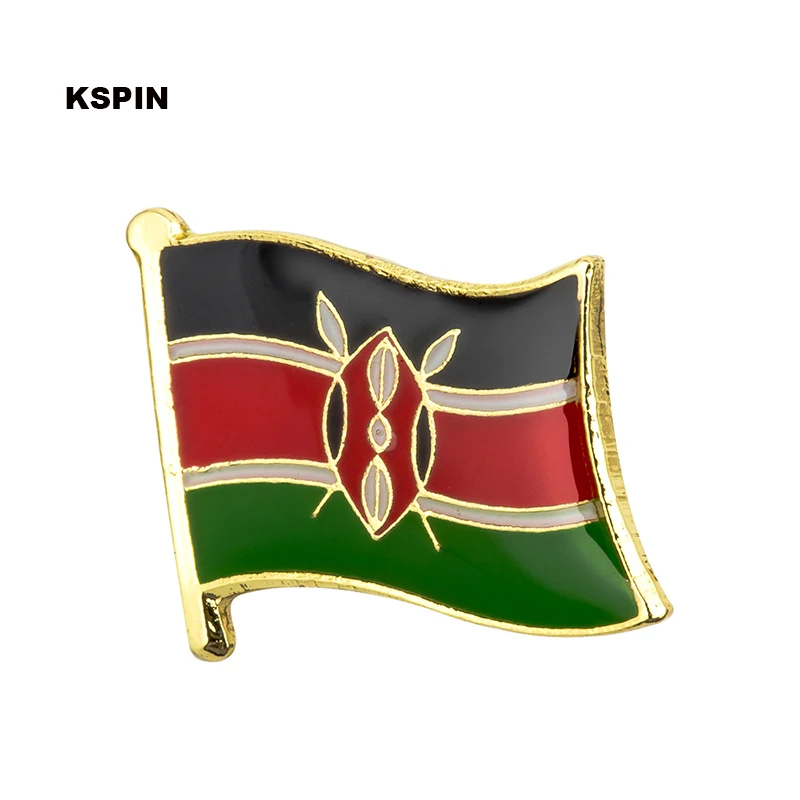 

Кения флаг заколка на лацкан значки брошь значки 1 шт.