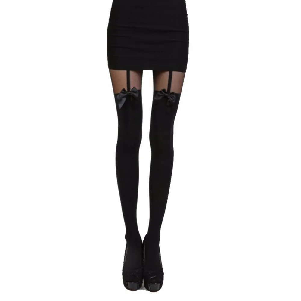 Новое поступление женские готические панк сексуальные колготки в Вертикальную