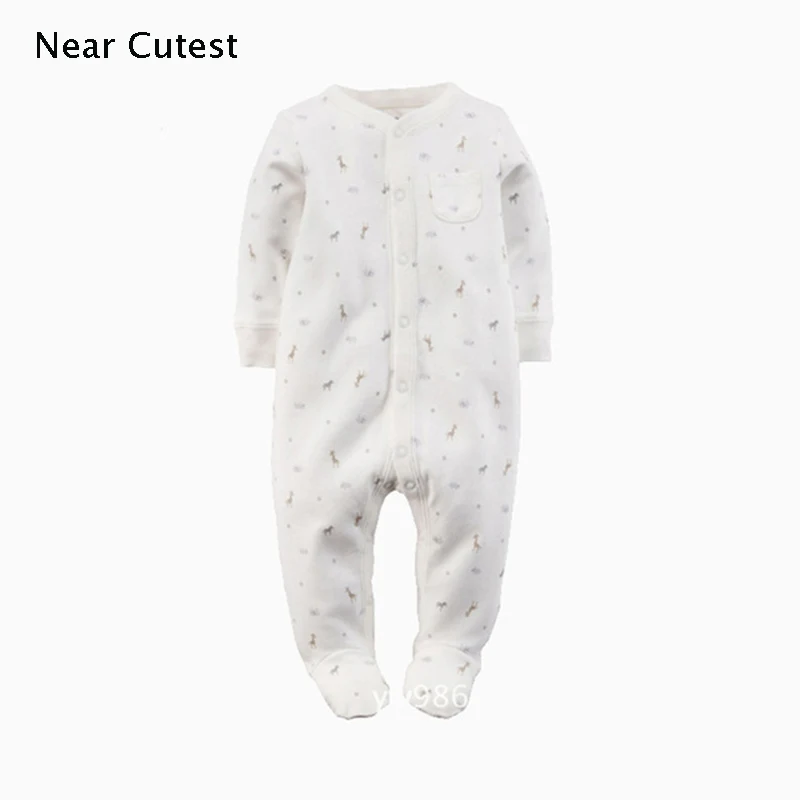 Детский хлопковый комбинезон с длинным рукавом на осень/зиму|piece jumpsuit|baby rompersboy girl