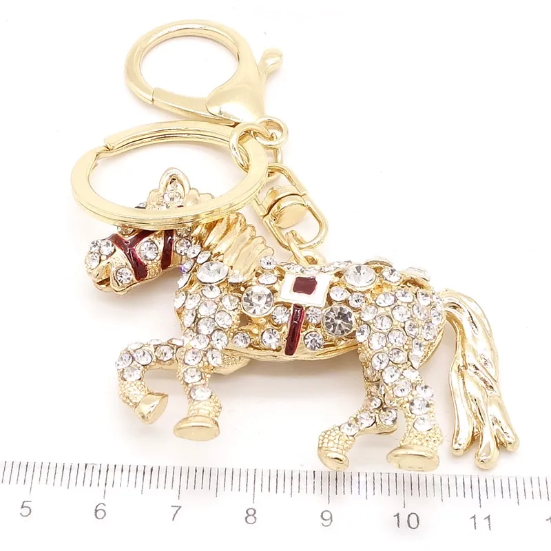 Брелок для ключей с фианитами | Украшения и аксессуары