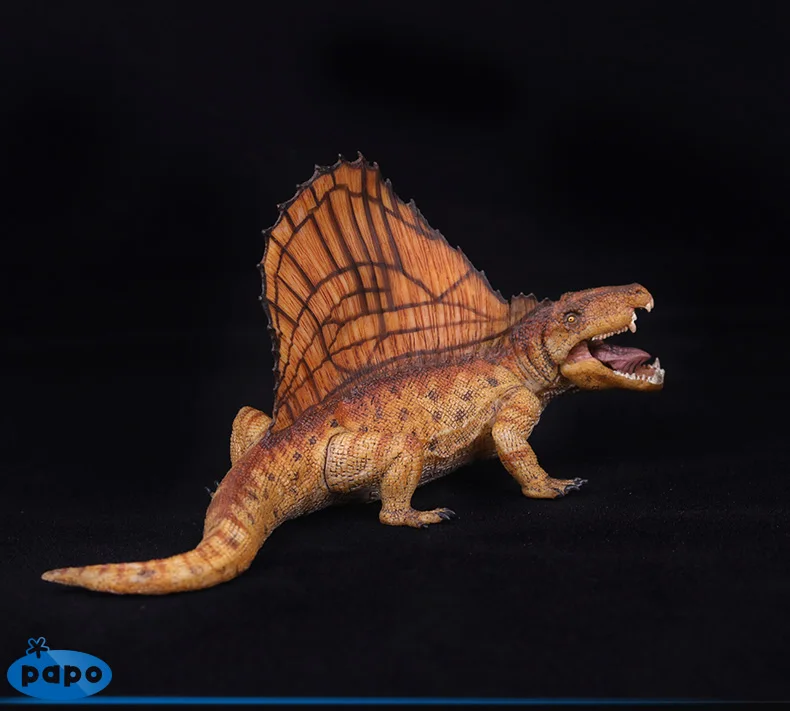 Papo Dimetrodon Имитация Динозавра модель музейная коллекция Юрского периода мир