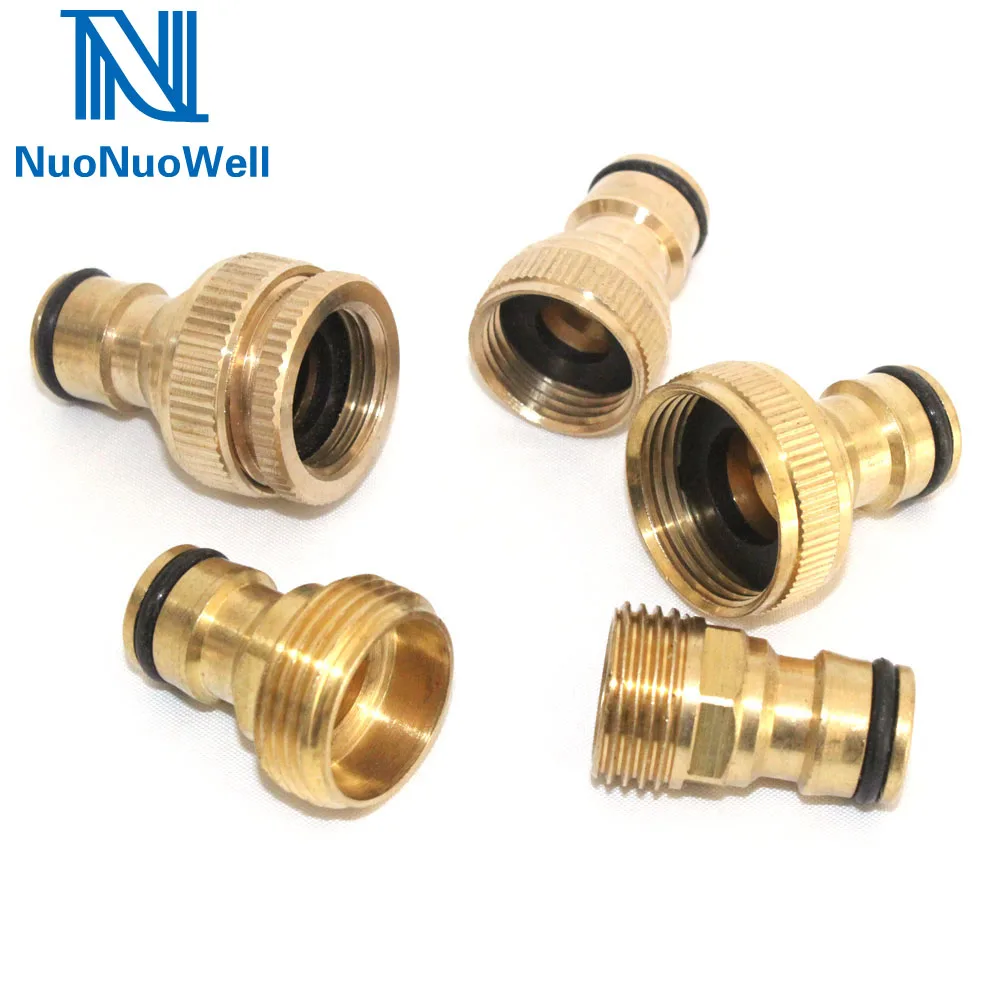 NuoNuoWell G1/2 'Ɖ/4'' x 16 мм латунные быстроразъемные соединения труб домашние