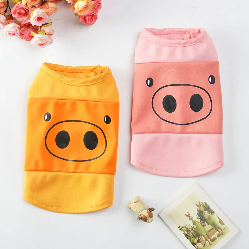 Летняя одежда для собак маленьких кошек французский бульдог чихуахуа Прямая