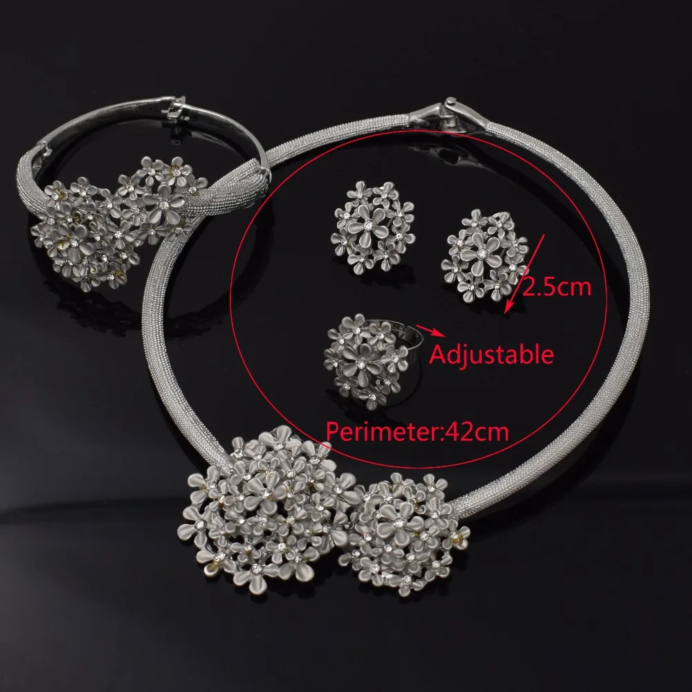 Роскошный свадебный подарок нигерийские Свадебные африканские бусы комплект