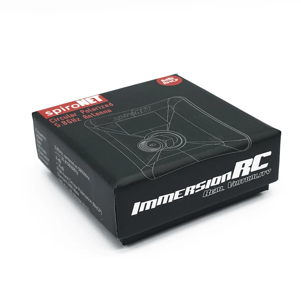 ImmersionRC Immersion RC SpiroNet 8dBi RHCP круговой поляризационный пластинчатый приемник антенна