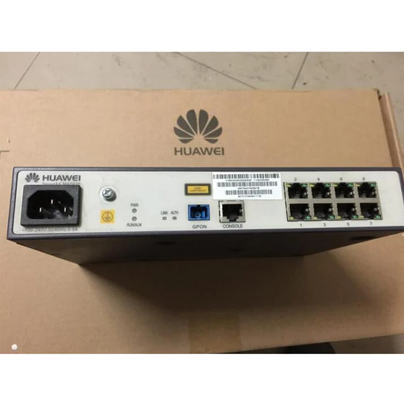 Huawei GPON EPON SmartAX MA5626-8FE-AC 8 портов FTTH GPON ONT модем SmartAX MA5626 шасси AC/8FE GPON ONT DHL