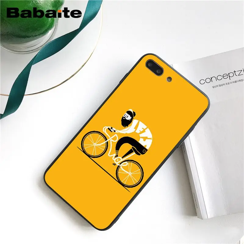A7 Babaite велосипед велоспорт арт чехол для телефона для iphone 11 Pro 11Pro Max 6S 6plus 7 7plus 8 8Plus X Xs MAX 5 5S XR - Цвет: A7